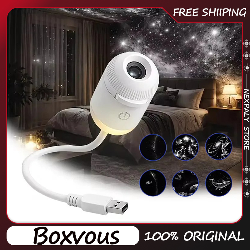 Planetarium Projector Home - Boxvous Mini Galaxy Star Projector Two