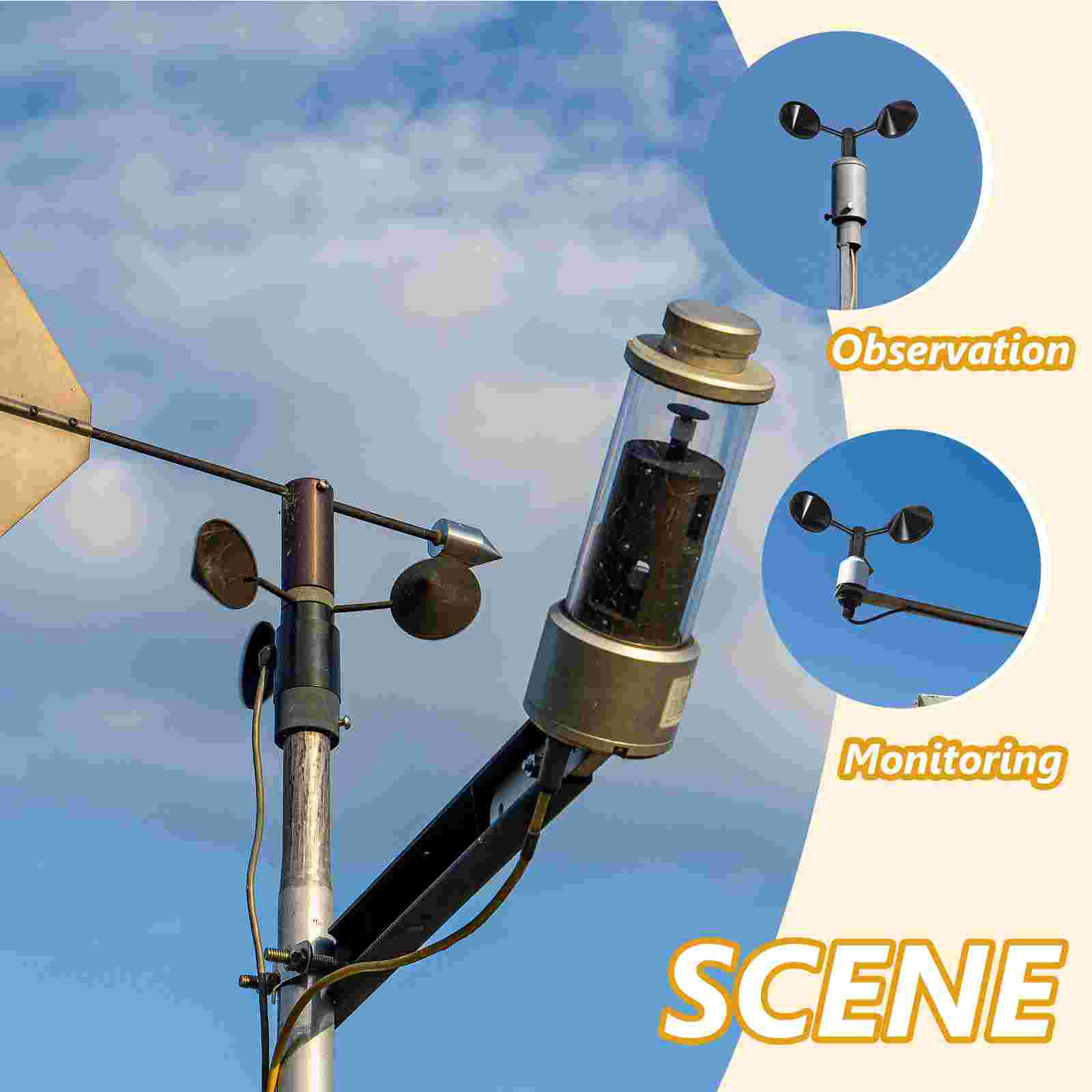 Anemometer Wind Cup Speed Meas - Anemometer Wind Speed recension och pris