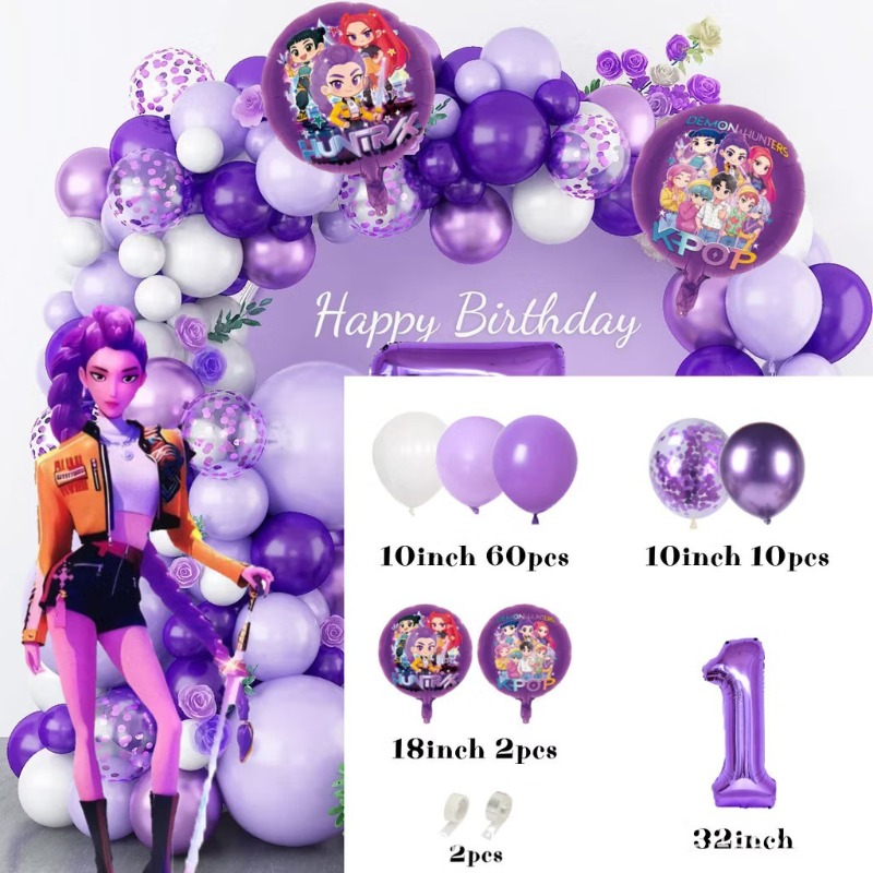K-Pop Birthday Party Decoratio - Science Of Happiness recension och pris