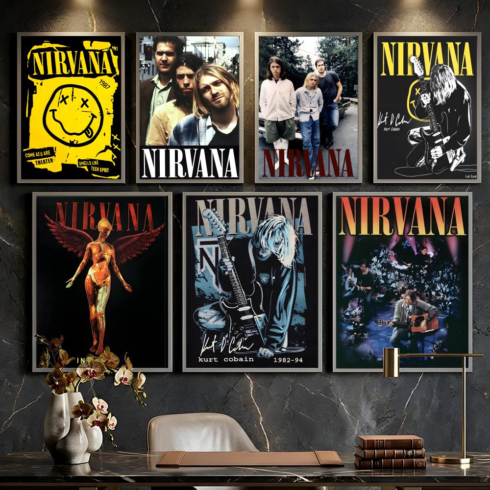 Nirvana Poster --HD-- Self-Adh - Star Map Poster recension och pris