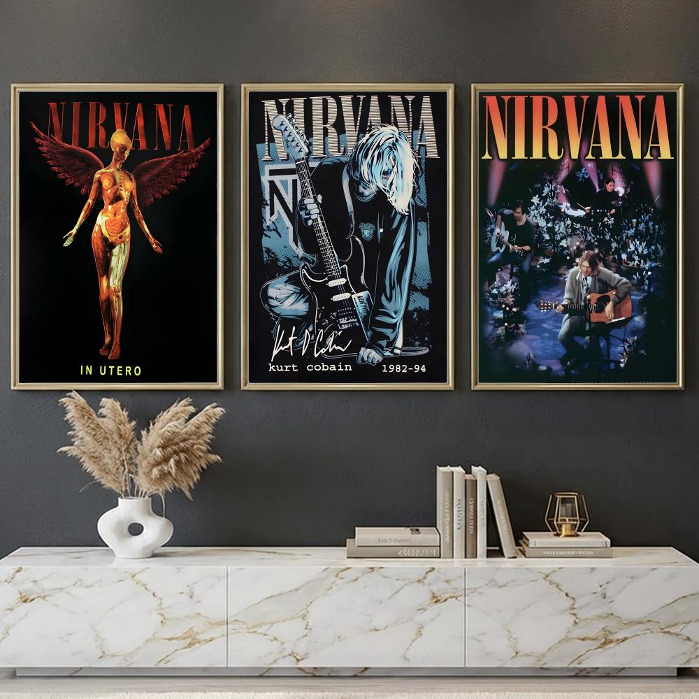 Nirvana Poster --HD-- Self-Adh - Star Map Poster recension och pris