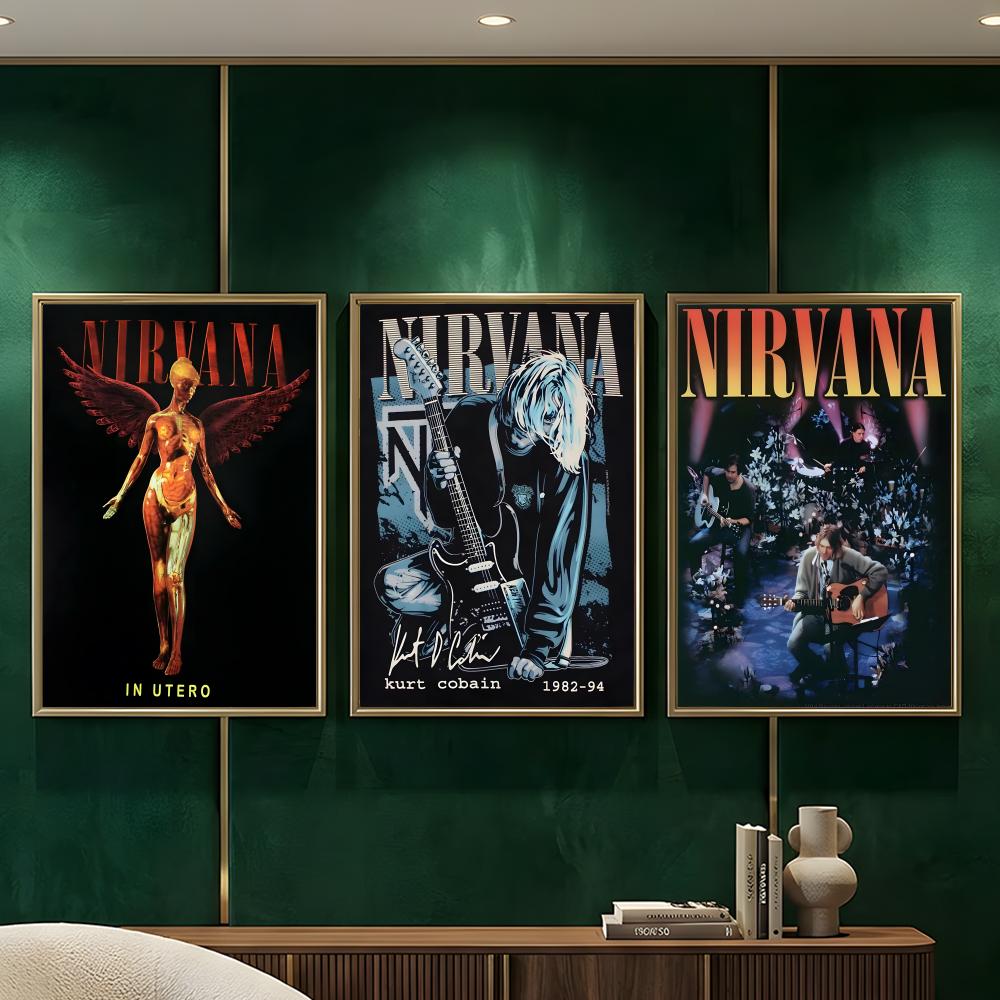 Nirvana Poster --HD-- Self-Adh - Star Map Poster recension och pris