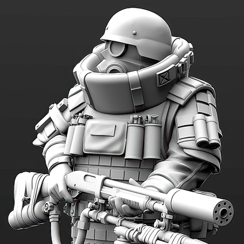 robot, Resin Model figure, GK, - Science Hunter recension och pris