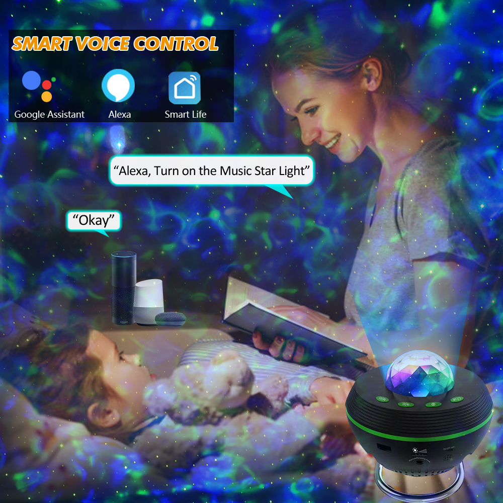 New WiFi Tuya Smart LED Star G - Planetarium Projector Home recension och pris