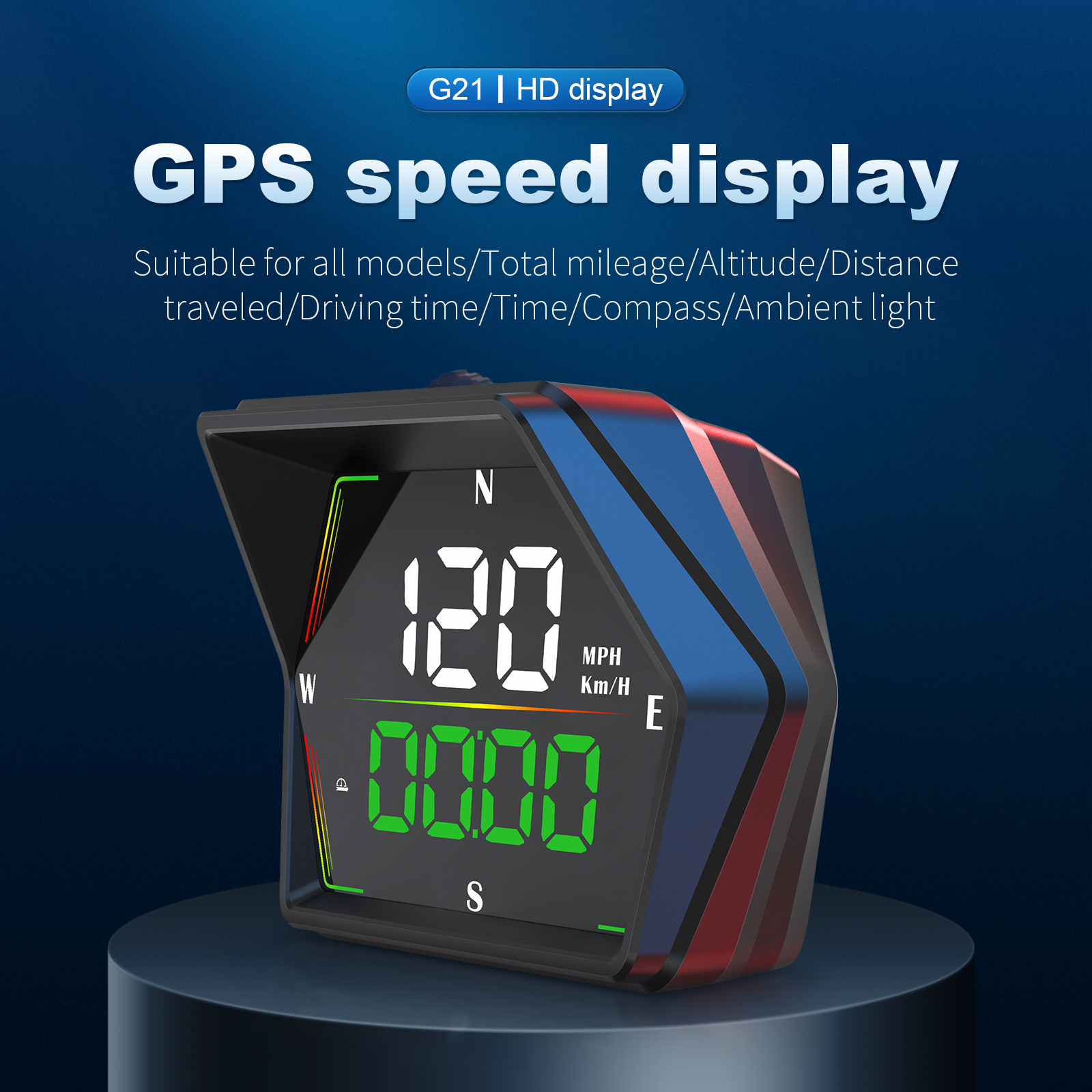 HUD G21 Head up Display Car Di - Anemometer Wind Speed recension och pris
