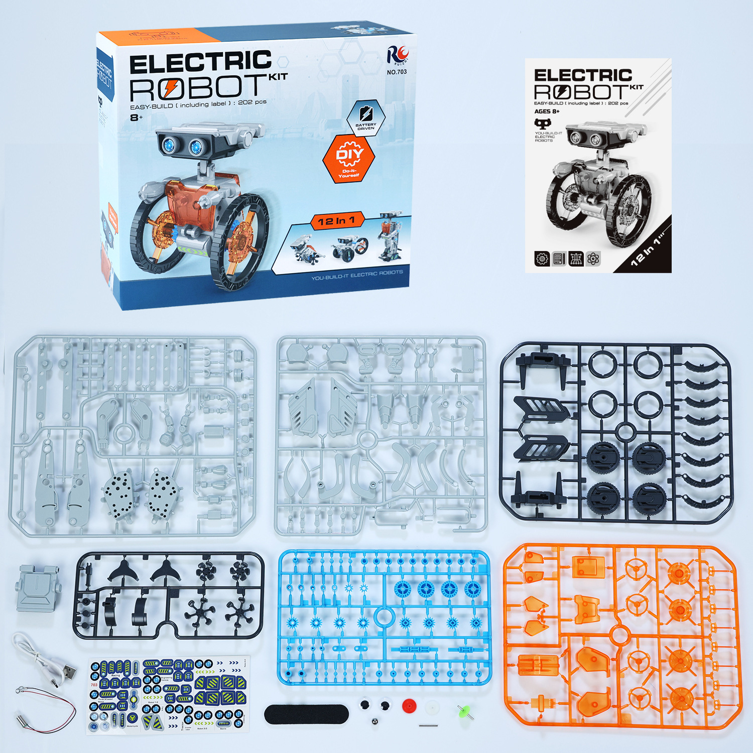 12 in 1 Science Experiment Sol - Science Robot recension och pris