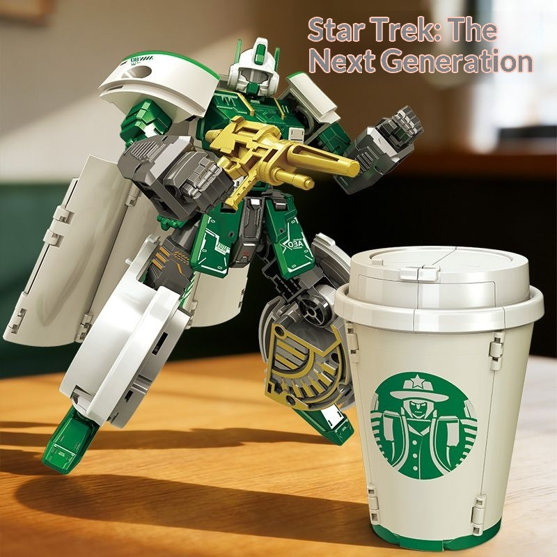 Transforming toy milk tea warr - Science Robot recension och pris