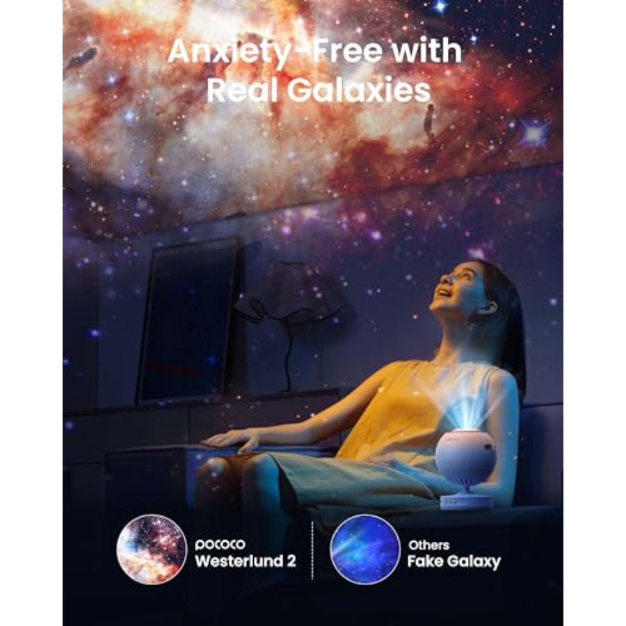 Galaxy Star Projector for Bedr - Planetarium Projector Home recension och pris