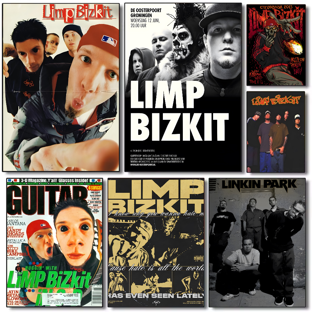 L-Limp Band Bizkit Poster HD a - Star Map Poster recension och pris
