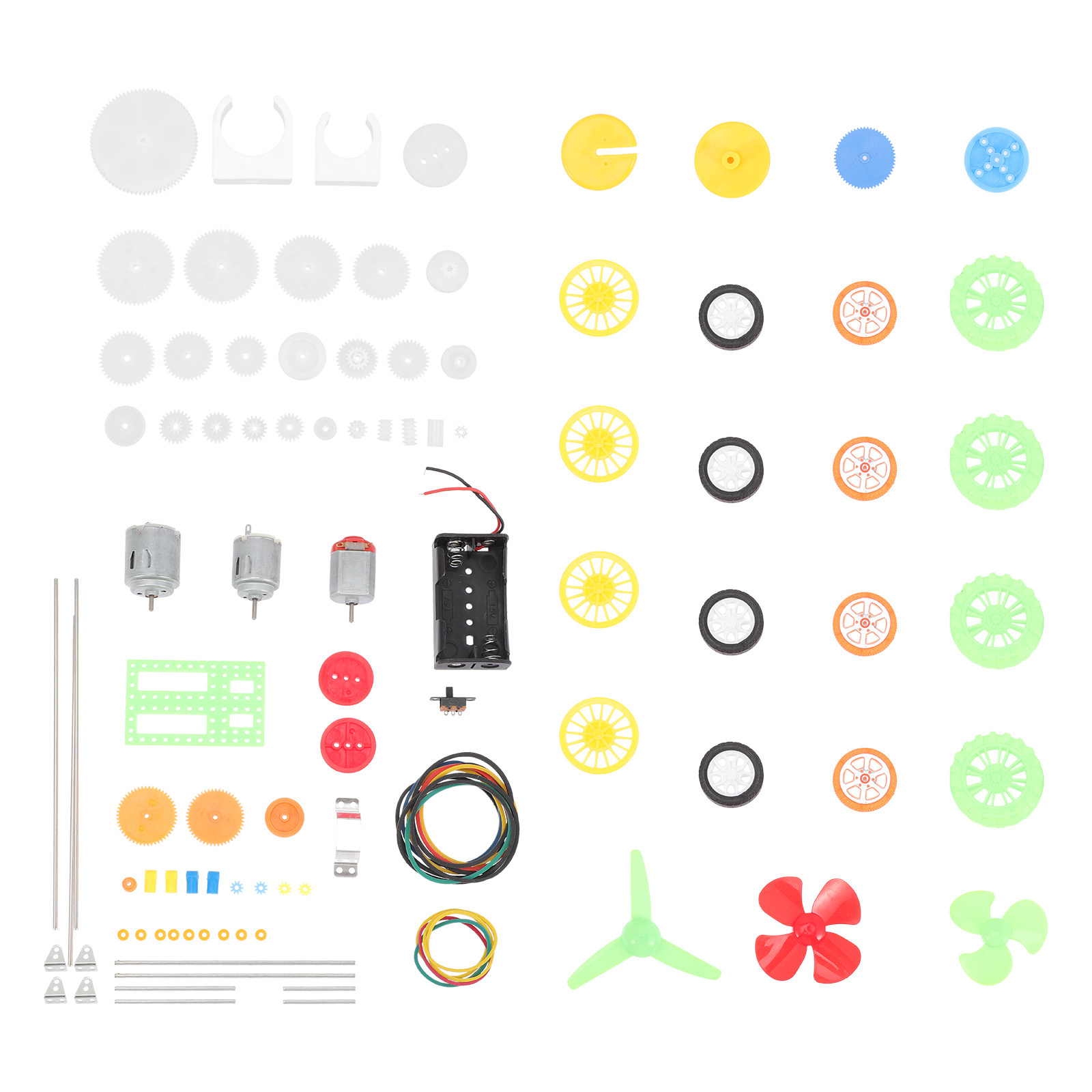 112Pcs Electric Motor Gears Ki - Science Project Kit recension och pris