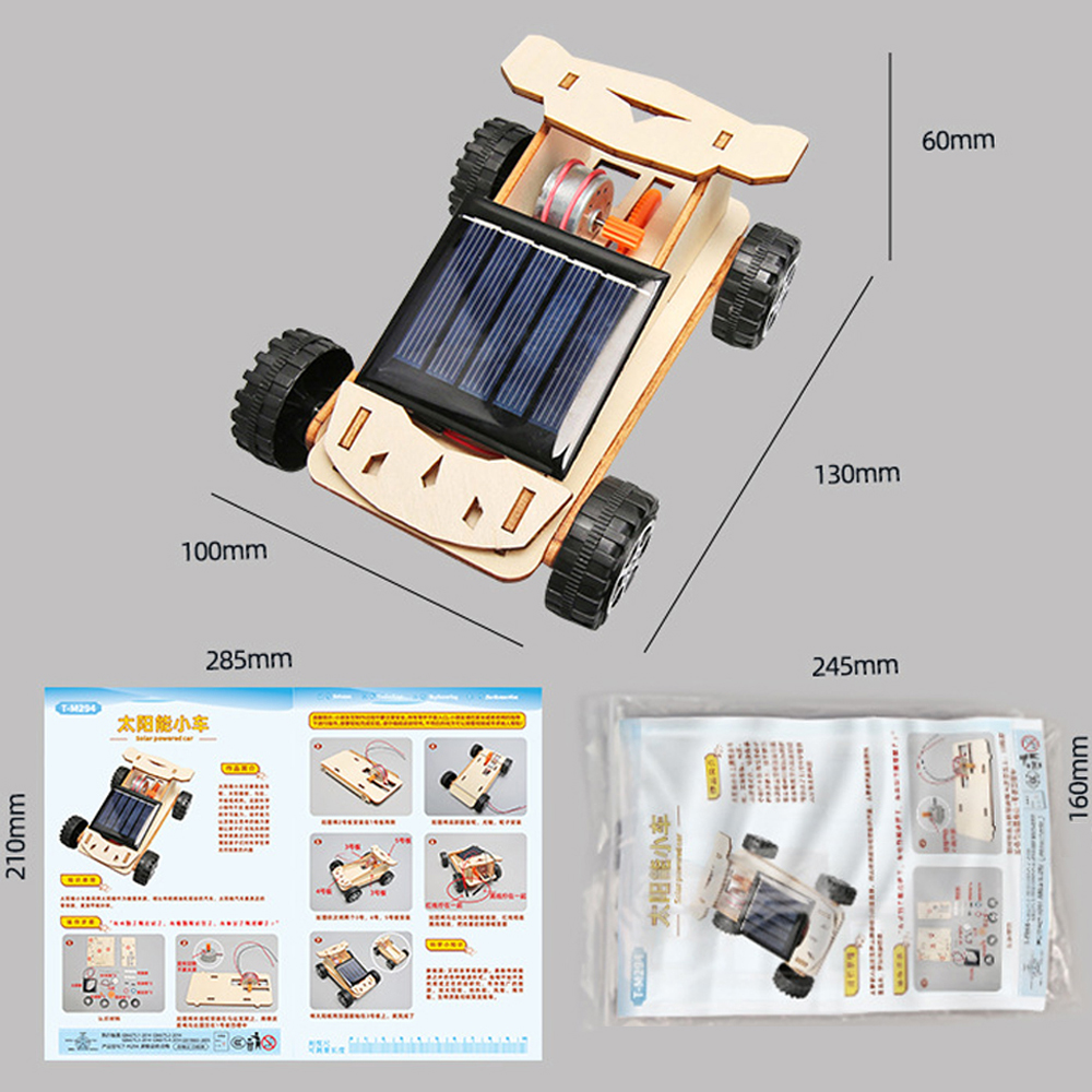 Assemble Solar DIY Car Motor R - Science And Invention recension och pris