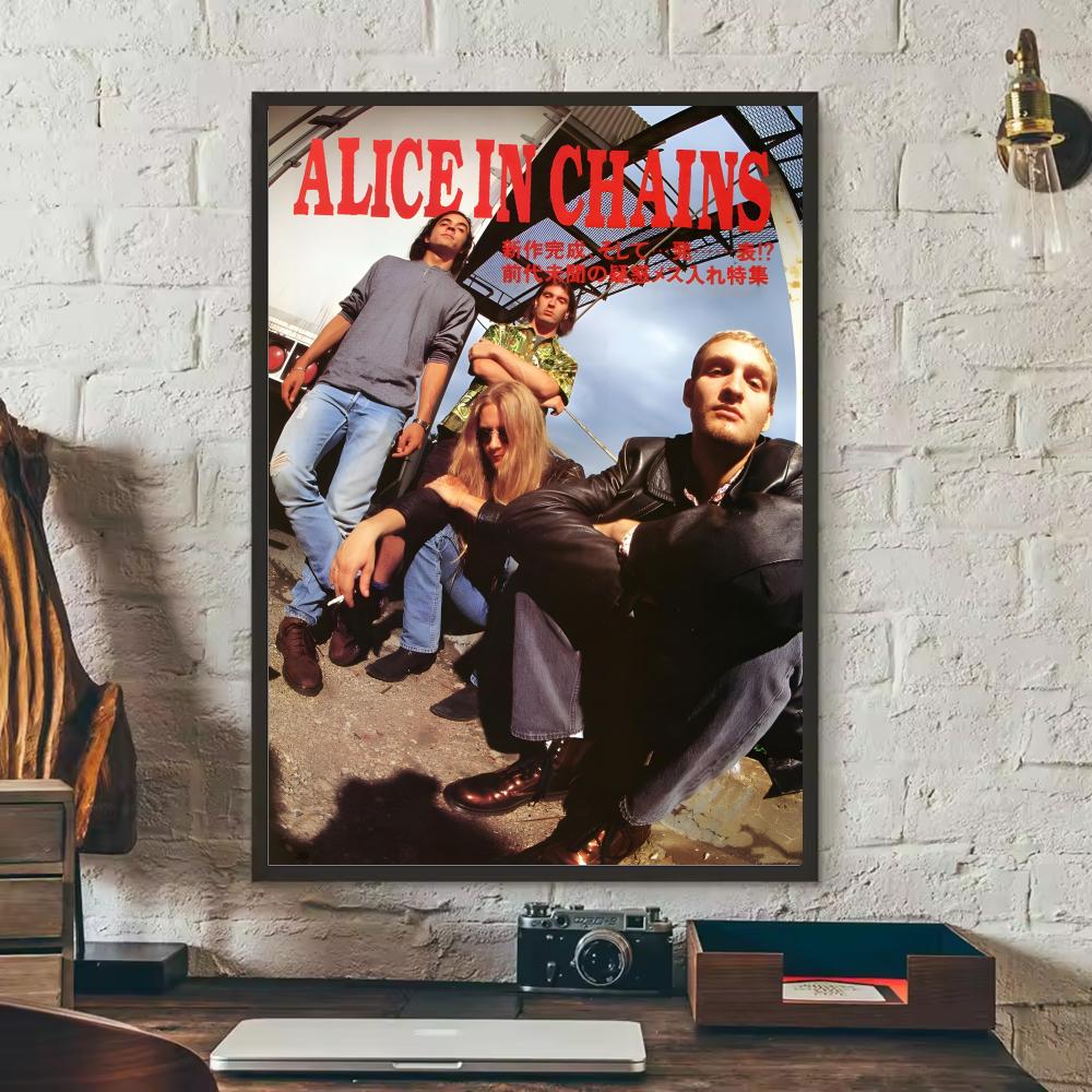 A-Alice in Chains Band Poster  - Star Map Poster recension och pris