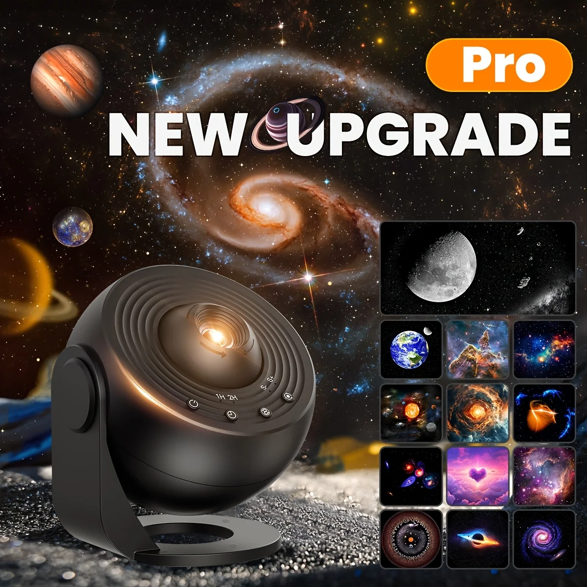 Galaxy Star Projector 360° Rot - Planetarium Projector Home recension och pris