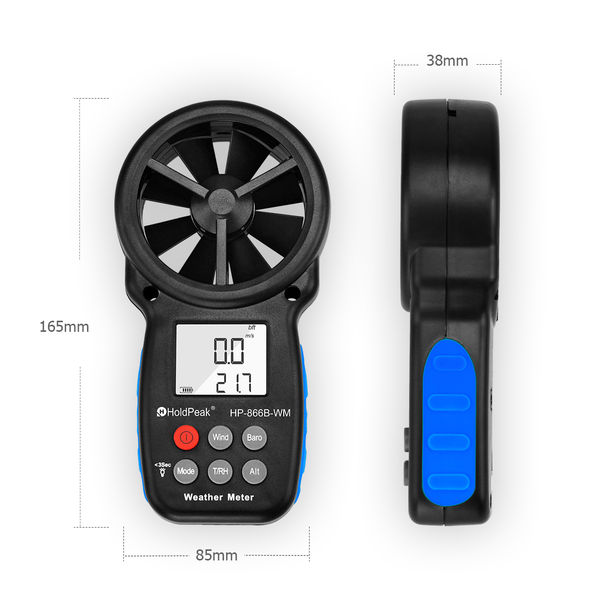 HP-866B-WM Anemometer Instruct - Anemometer Wind Speed recension och pris