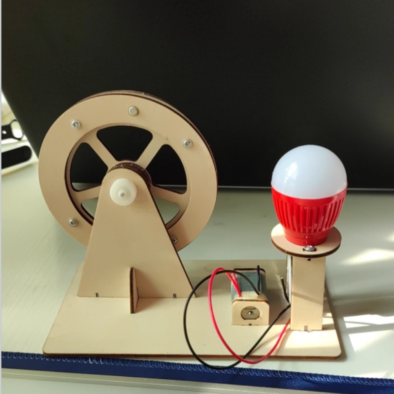 Mini DIY Hand Crank Generator  - Science Project Kit recension och pris