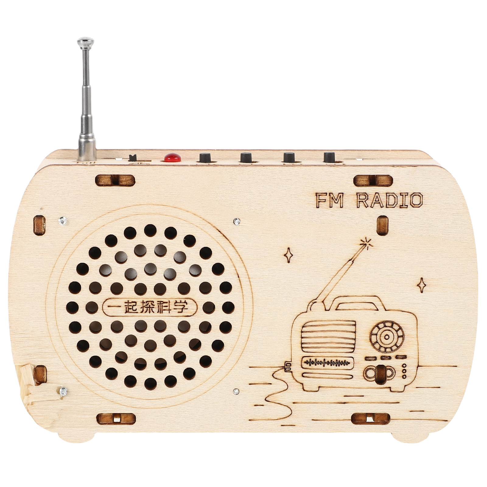 Kids DIY Wooden Assembly Kit E - Science Project Kit recension och pris
