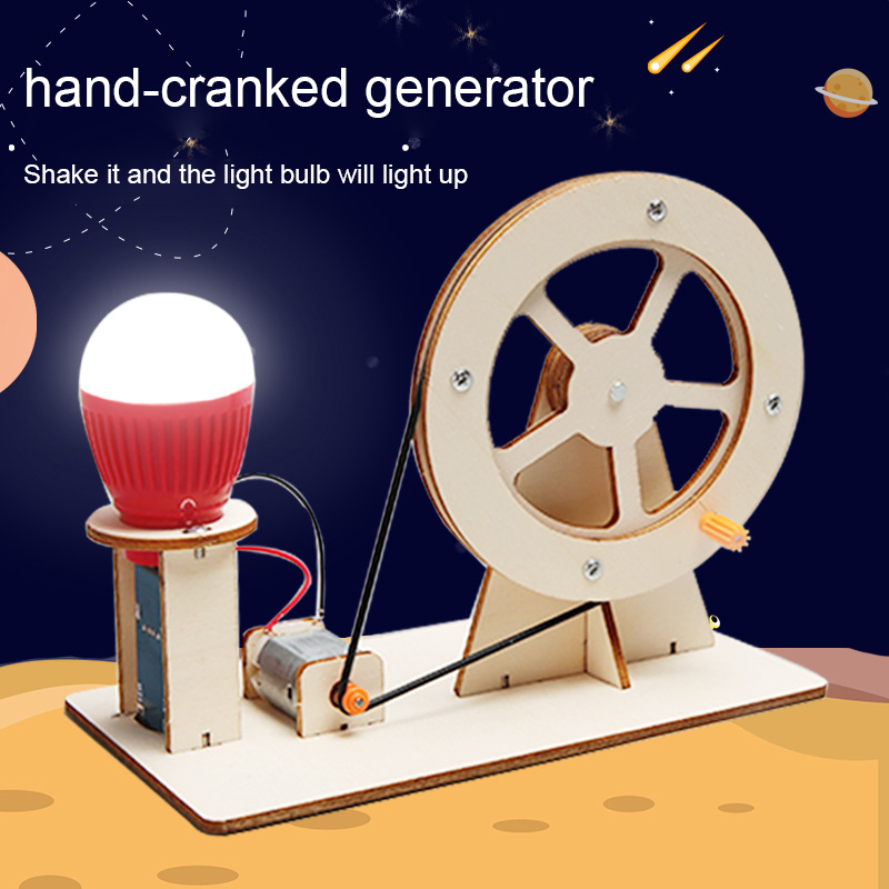 DIY Children's Hand cranked Ge - Science And Invention recension och pris