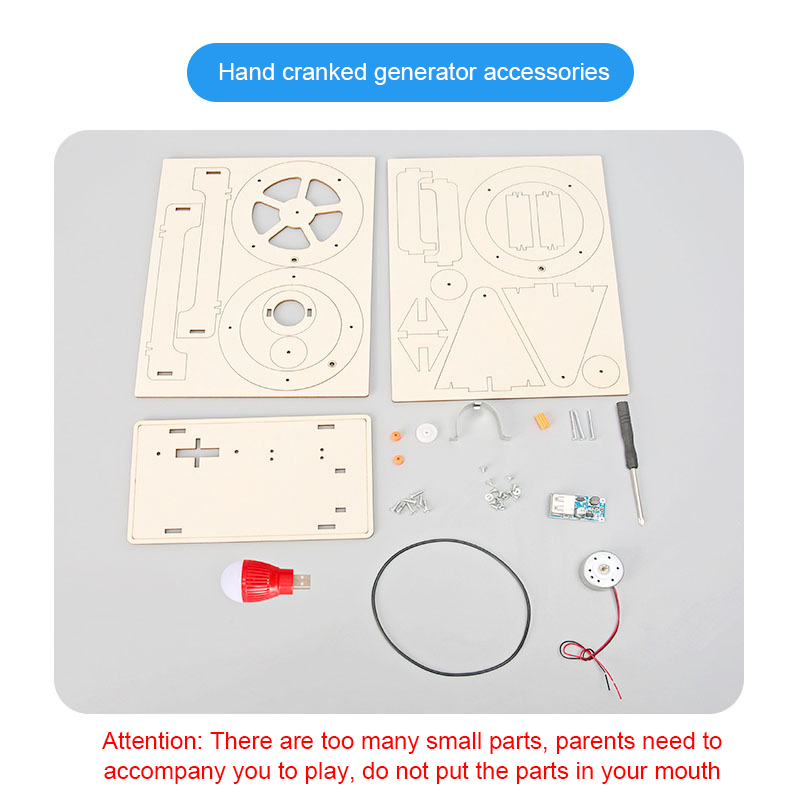 DIY Children's Hand cranked Ge - Science And Invention recension och pris