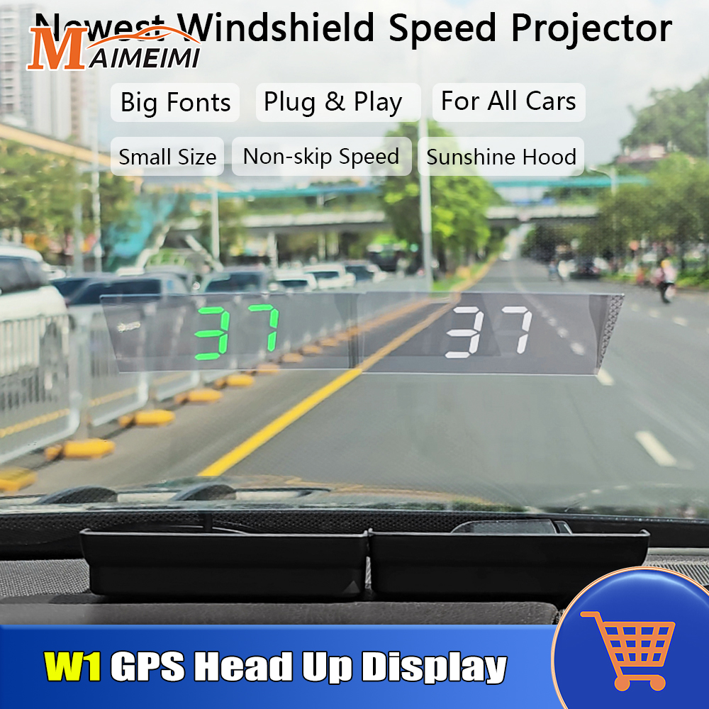 W1 Car HUD Head Up Display Win - Anemometer Wind Speed recension och pris