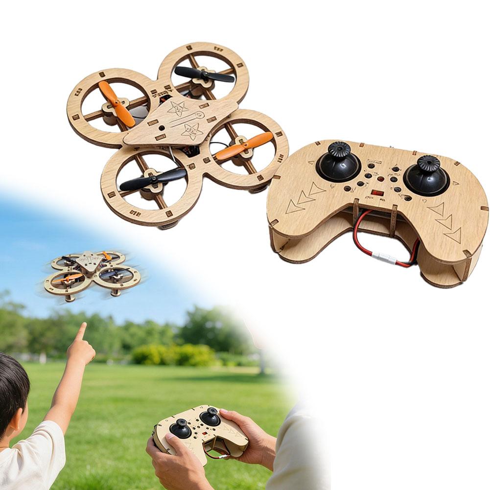 DIY Wooden RC Drone Quadcopter - Science Project Kit recension och pris