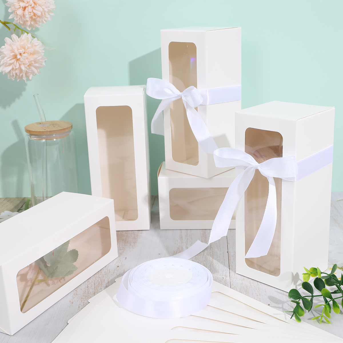 10Pcs Glass Gift Boxes Happy 1 - Science Of Happiness recension och pris