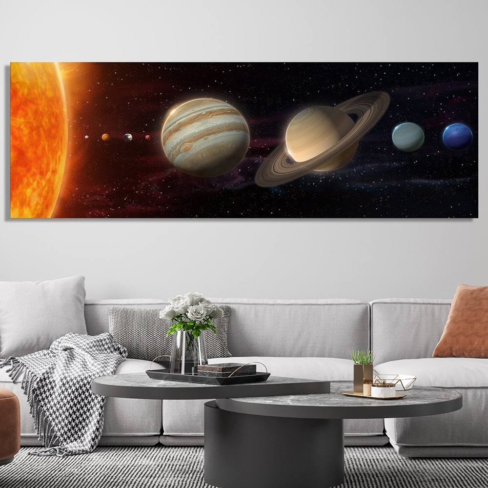 Abstract Solar System Planets  - Science Nursery recension och pris