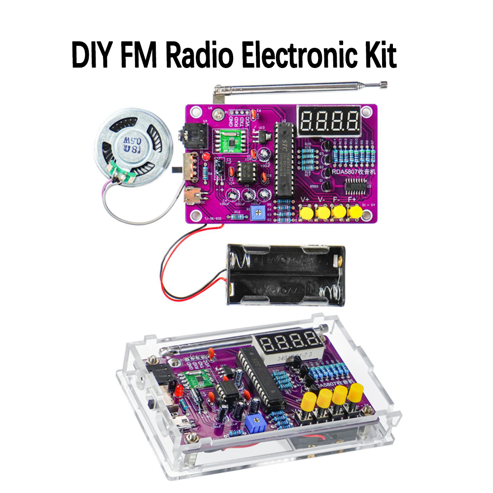 DIY FM Radio Electronic Kit 87 - Science Project Kit recension och pris