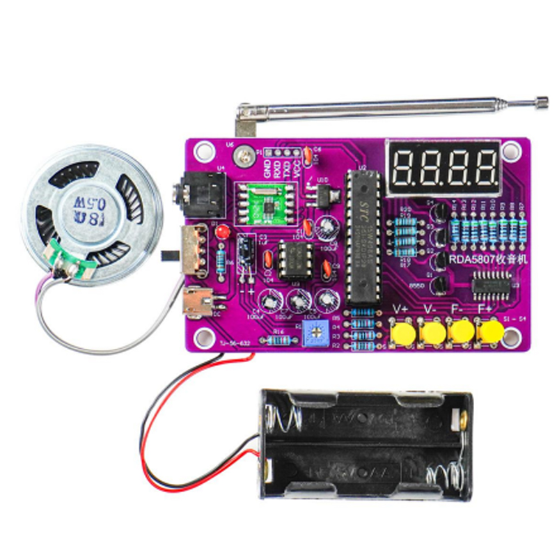 DIY FM Radio Electronic Kit 87 - Science Project Kit recension och pris