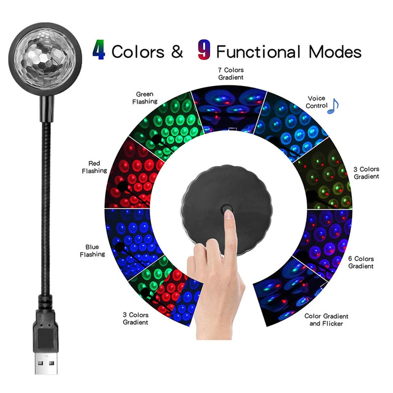 LED Car Galaxy Projector Light - Planetarium Projector Home recension och pris