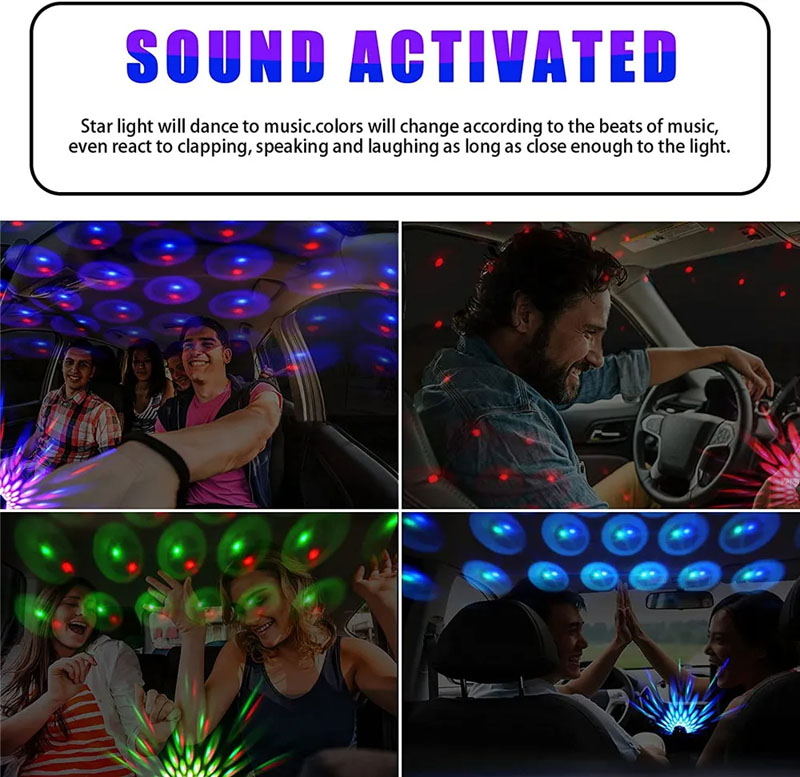 LED Car Galaxy Projector Light - Planetarium Projector Home recension och pris