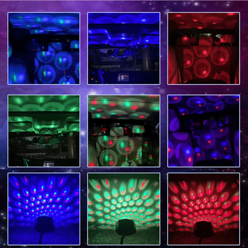 LED Car Galaxy Projector Light - Planetarium Projector Home recension och pris