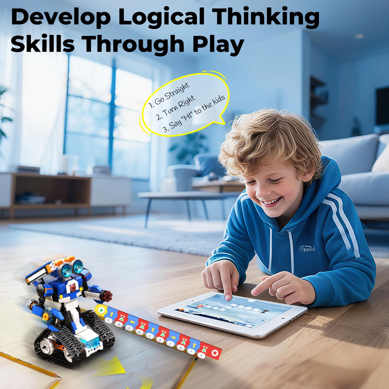 Apitor APP Control STEM Roboti - Science Robot recension och pris