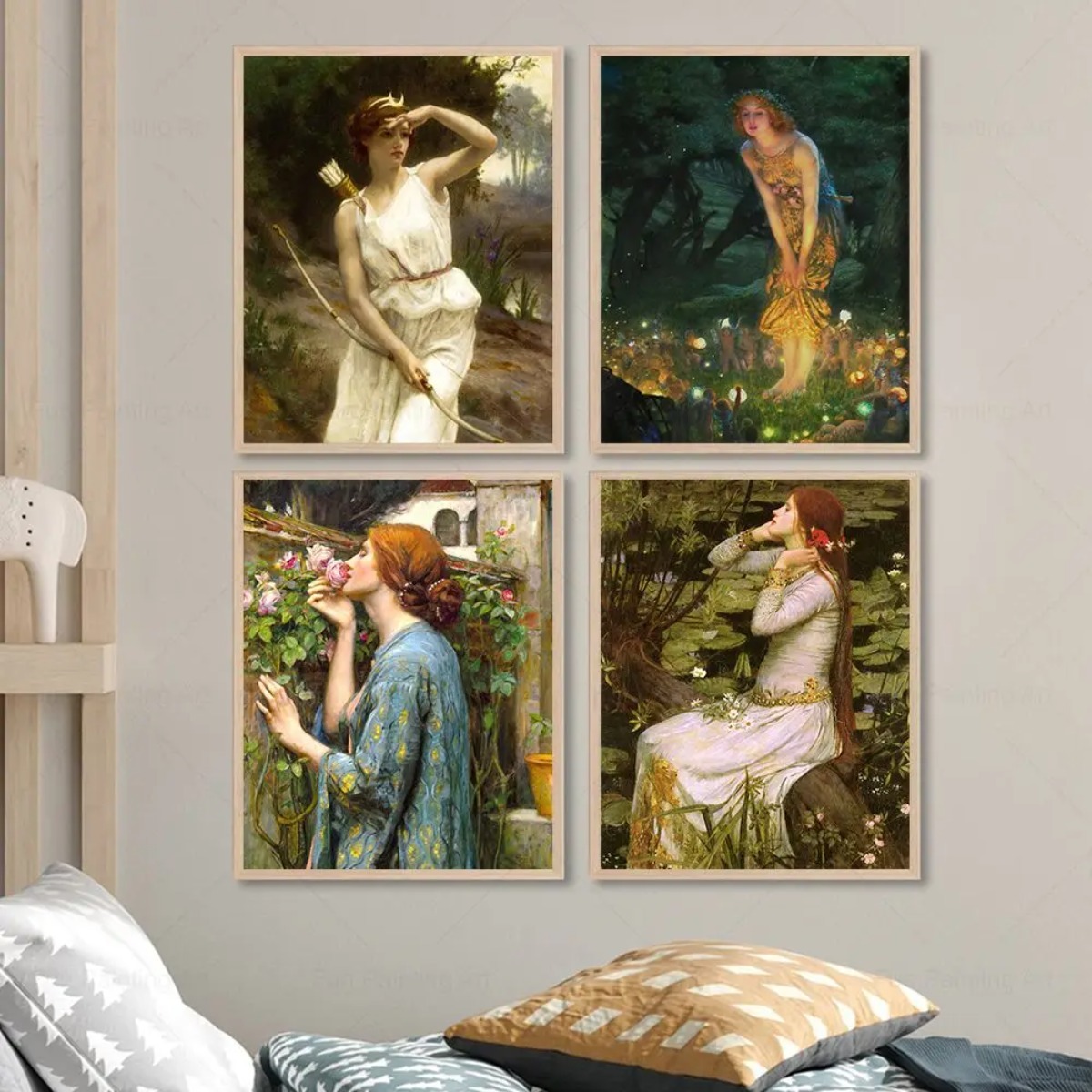 Pre-Raphaelite British Art Set - Star Map Poster recension och pris