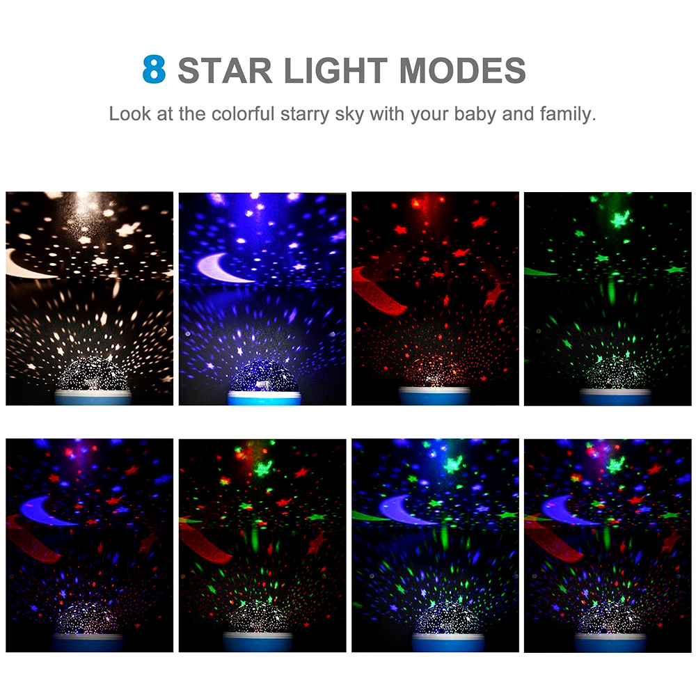Night Lamp Projector Starry Sk - Planetarium Projector Home recension och pris