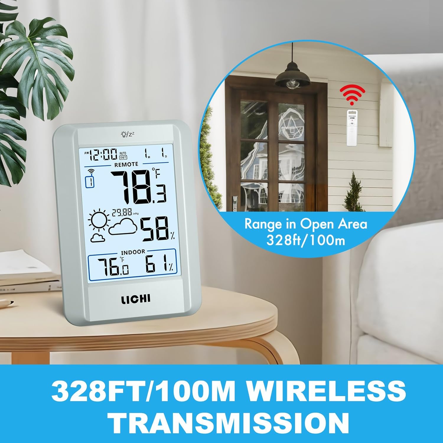 Wireless Weather Station Indoo - Weather Station Indoor recension och pris