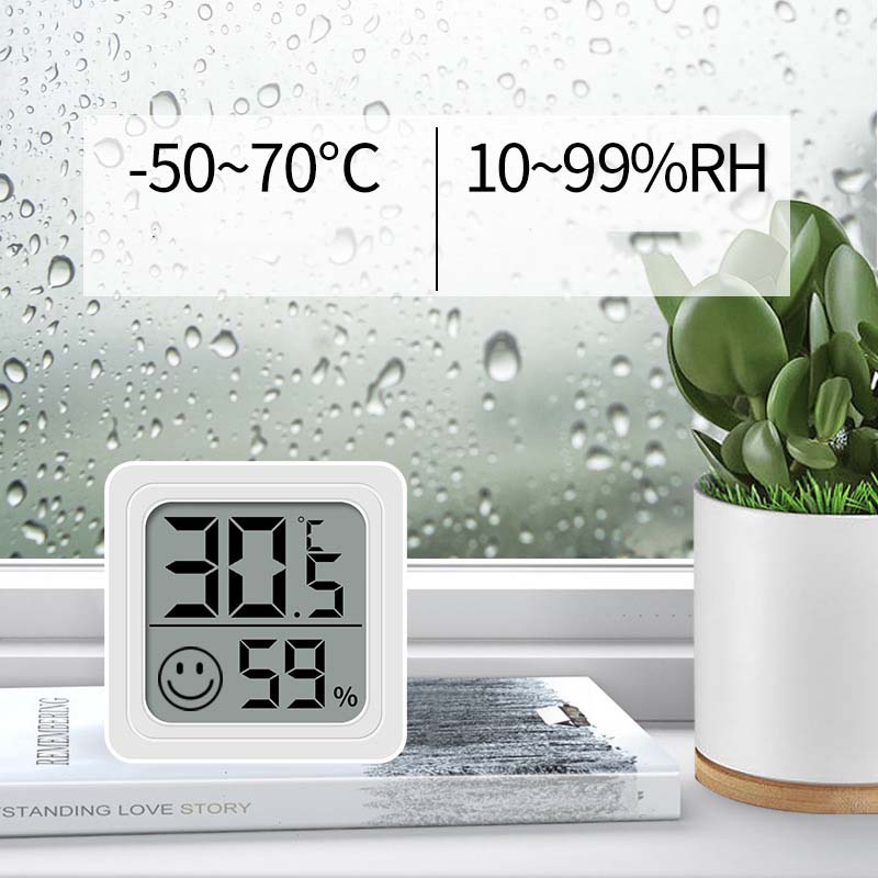 LCD Digital Thermometer Hygrom - Weather Station Indoor recension och pris