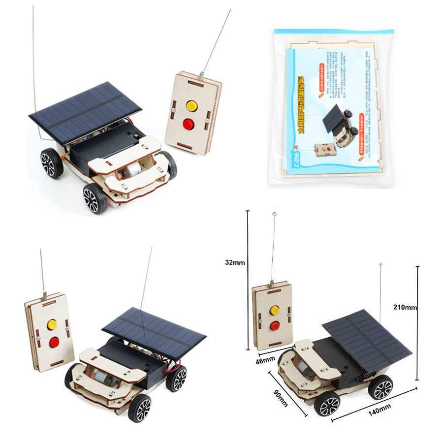DIY Remote Solar Car Model Tec - Science Project Kit recension och pris